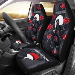 Itachi Akatsuki Car Seat Covers Custom Naruto Anime Car Accessories
