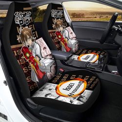Issei Car Seat Covers Custom Anime High School Dxd Car Interior Accessories