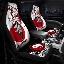 Hyuga Hinata Car Seat Covers Custom Japan Style Naruto Anime Car Accessories