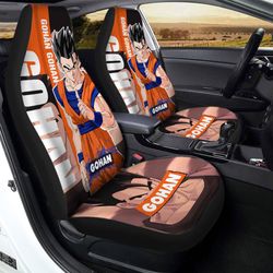 Gohan Car Seat Covers Custom Anime Dragon Ball Car Accessories