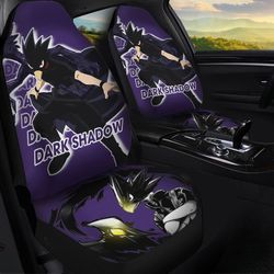 Bnha Tokoyami Car Seat Covers Custom Anime My Hero Academia Car Accessories