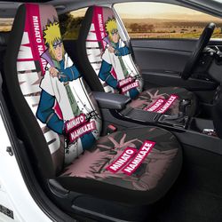 Anime Naruto Minato Car Seat Covers Custom Car Accessories