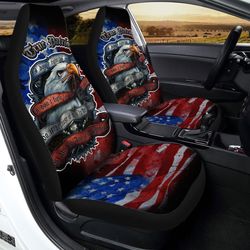 U.s Flag Bald Eagle Car Seat Covers Custom True Patriot Car Accessories