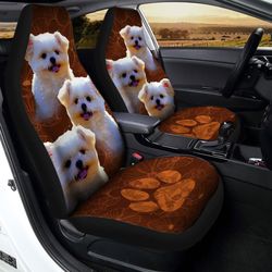 Shih Tzu Car Seat Covers Custom Cute Car Accessories Gifts Idea For Dog Lovers