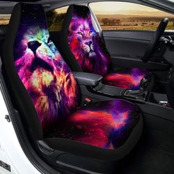 lion galaxy car seat covers custom car interior accessories