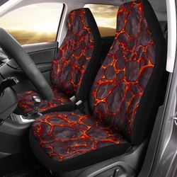 Lava Magma Car Seat Cover Custom Printed Car Accessories