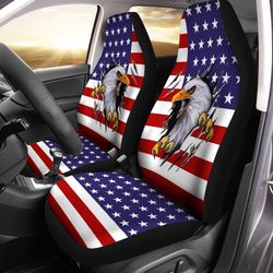 American Bald Eagle Car Seat Covers Custom Scratch Car Interior Accessories