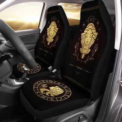 Virgo Horoscope Car Seat Covers Custom Birthday Gifts Car Accessories