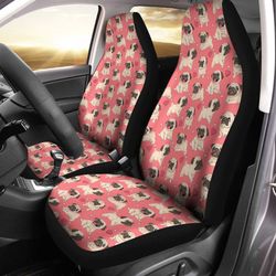 Pug Car Seat Covers Funny Custom For Girl