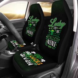 Lucky To Be Irish Car Seat Covers Custom Design For Car Seats