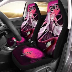 Demon Slayer Mitsuri Kanroji Seat Covers For Car Custom Anime Car Accessories