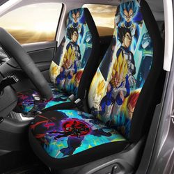 Vegeta Car Seat Covers Custom Dragon Ball Super Anime Car Accessories