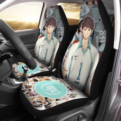 Tohru Oikawa Car Seat Covers Haikyuu Anime Car Accessories