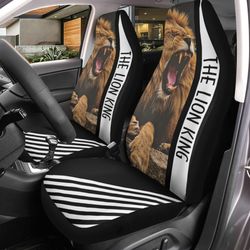 The Lion King Car Seat Covers Custom Lion Car Accessories