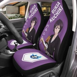 Rukia Car Seat Covers Bleach Anime Car Accessories