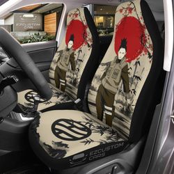 Naruto Car Accessories Anime Car Seat Covers Shikamaru Nara Mix Antique Artwork