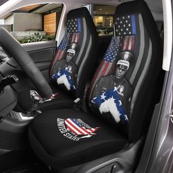 Flag American Car Accessories Custom Car Seat Cover Heroes Memorial