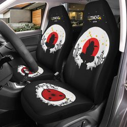Akatsuki Car Accessories Anime Car Seat Covers Itachi Japanese Style