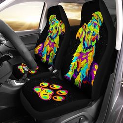 Mixed Breed Abstract Custom Car Seat Covers