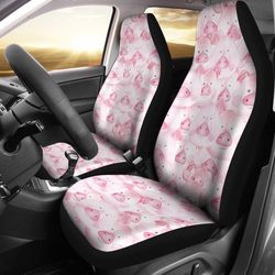 Pink Pig Pattern Custom Car Seat Covers