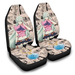Seven Deadly Sins Car Accessories Anime Car Seat Covers Elizabeth Mix Manga