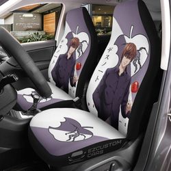Light Car Seat Covers Custom Death Note Anime Car Accessories