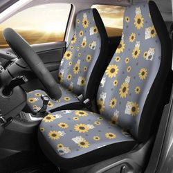 Hamster Pattern Custom Car Seat Covers Fan Gift