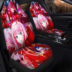 Zero Two Darling In The Franxx Car Seat Covers