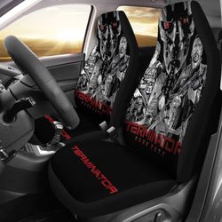Terminator Dark Fate Art Car Seat Covers Movie Fan Gift