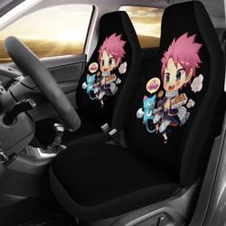 Natsu Happy Chibi Fairy Tail Car Seat Covers
