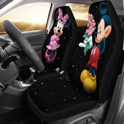 Mickey Love Minnie Car Seat Cover