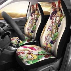 Link And Zelda Car Seat Covers