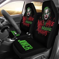 Joker Car Seat Covers Suicide Squad Movie Fan Gift