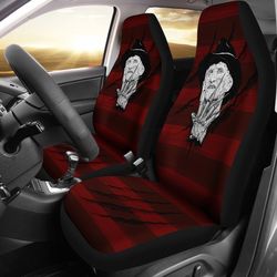 Horror Movie Car Seat Covers | Freddy Krueger With Glove Artwork Seat Covers