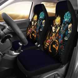 Goku Vegeta Mortal Kombat Car Seat Covers