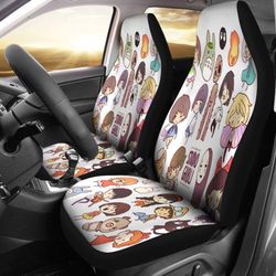 Ghibli Studio Chibi Car Seat Covers