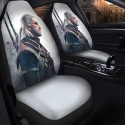 Geralt Of Rivia The Witcher 1 Seat Covers Amazing Gift Ideas 2024