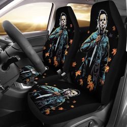 Art Michael Myers Halloween Car Seat Covers Movie Fan Gift