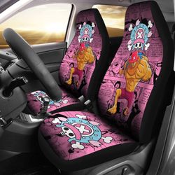 Tony Tony Chopper Cotton Candy Lover One Piece Car Seat Covers Anime Mixed Manga Cute