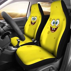 Spongebob Face Funny Car Seat Covers
