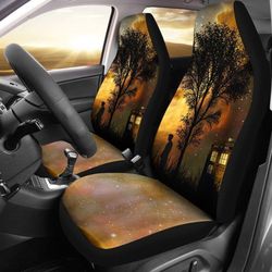 On Field Tardis Doctor Who Car Seat Covers
