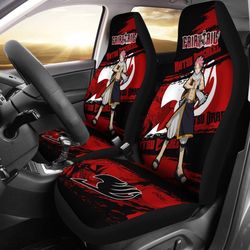 Natsu Dragneel Fairy Tail Car Seat Covers Gift For Fan Like Anime