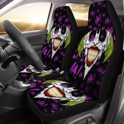 Joker Voice Ha Ha Ha Purple Car Seat Covers For Fan