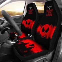 Jack's Face Red Design Nightmare Before Christmas Car Seat Covers