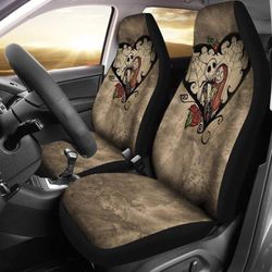 Jack Love Sally Nightmare Before Christmas Car Seat Covers