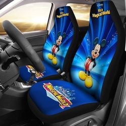 It's A Magical World Mickey Disney Car Seat Covers