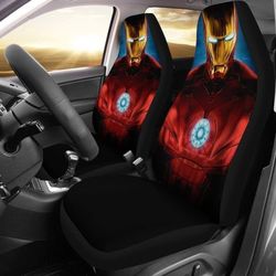 Iron Man Car Seat Covers Fan Gift Idea