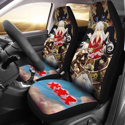 Inuyasha Full Character Car Seat Covers
