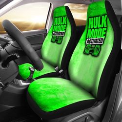 Hulk Mode Car Seat Covers