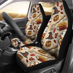 Helga Hufflepuff Harry Potter Pattern Car Seat Covers